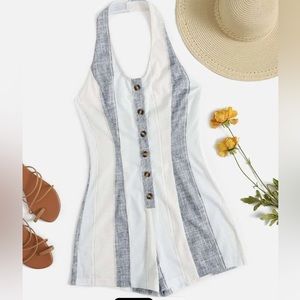 Striped Romper